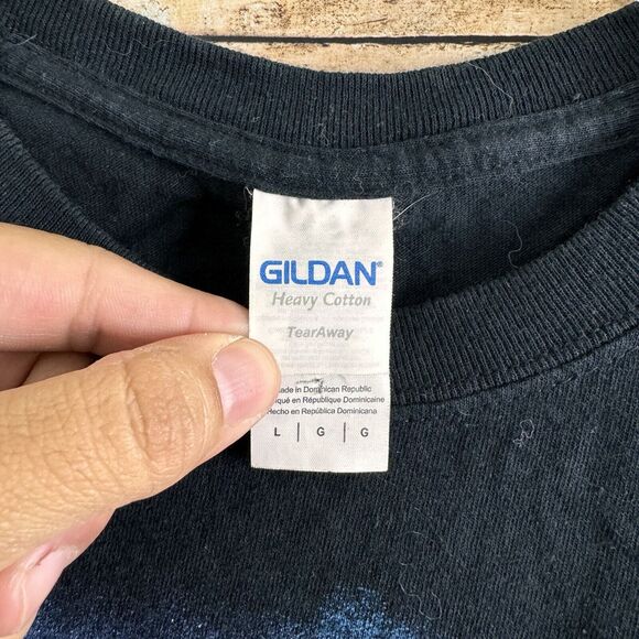 GILDAN VTG T Shirt Death Valley National Park Graphic Blue 2000's-  Large - Picture 3 of 6